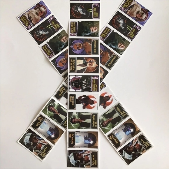 Vintage Star Wars 1997 Valentines 30 Stand-Up Boxed Non Mail Envelopes Party - Picture 10 of 12